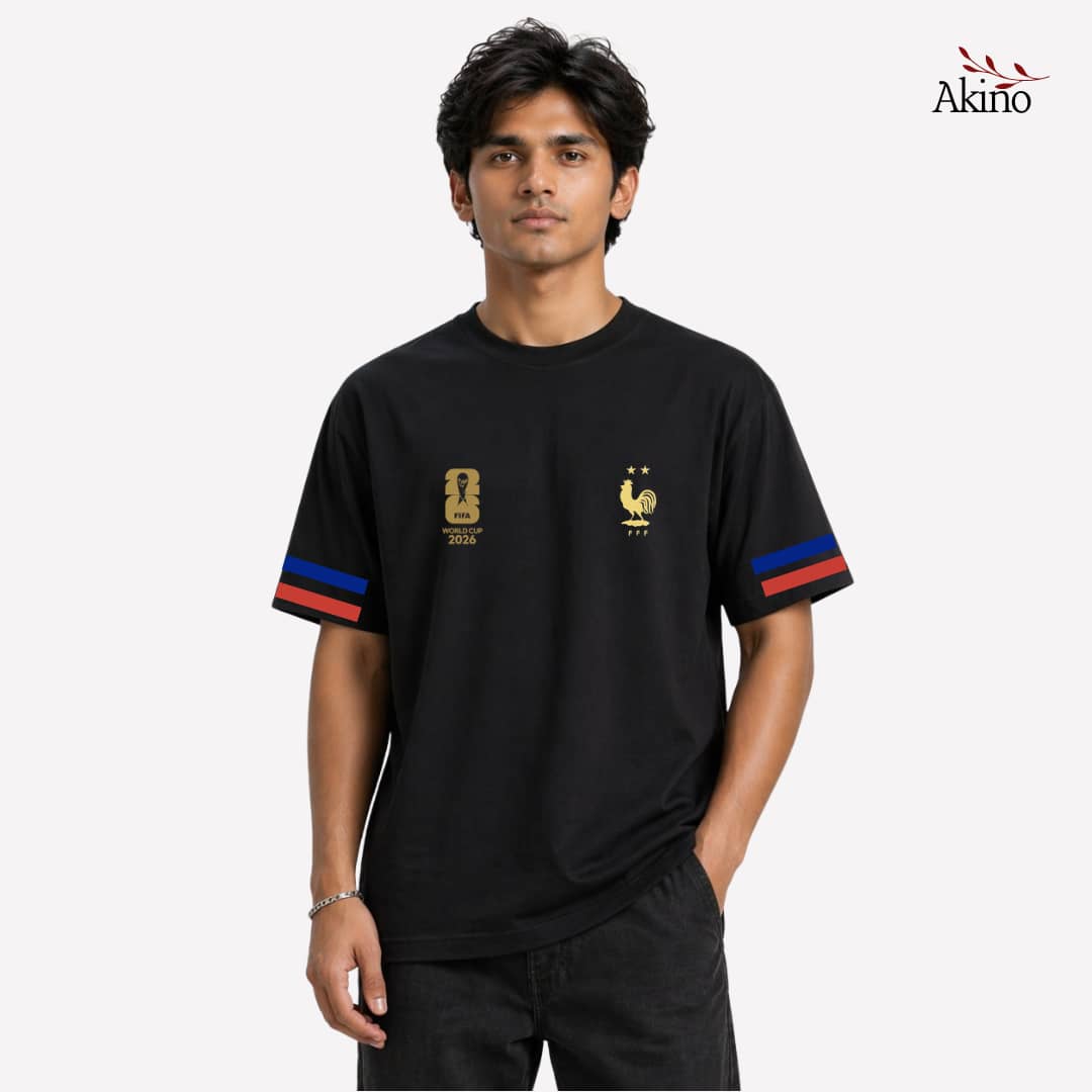 FIFA World Cup 2026 Jercy — France (Black) — Premium Jercy by Akino — main