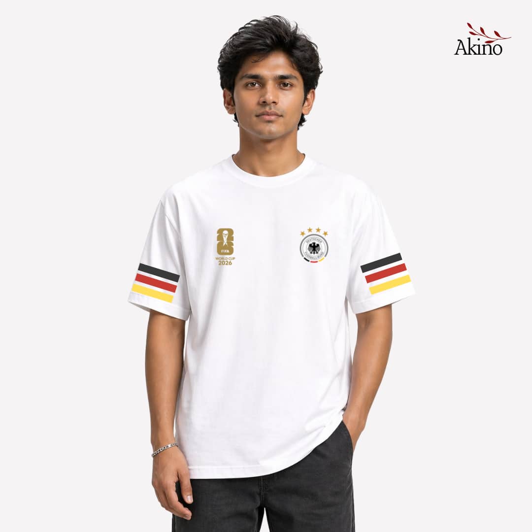 FIFA World Cup 2026 Jercy — Germany (White) — Premium Jercy by Akino — main