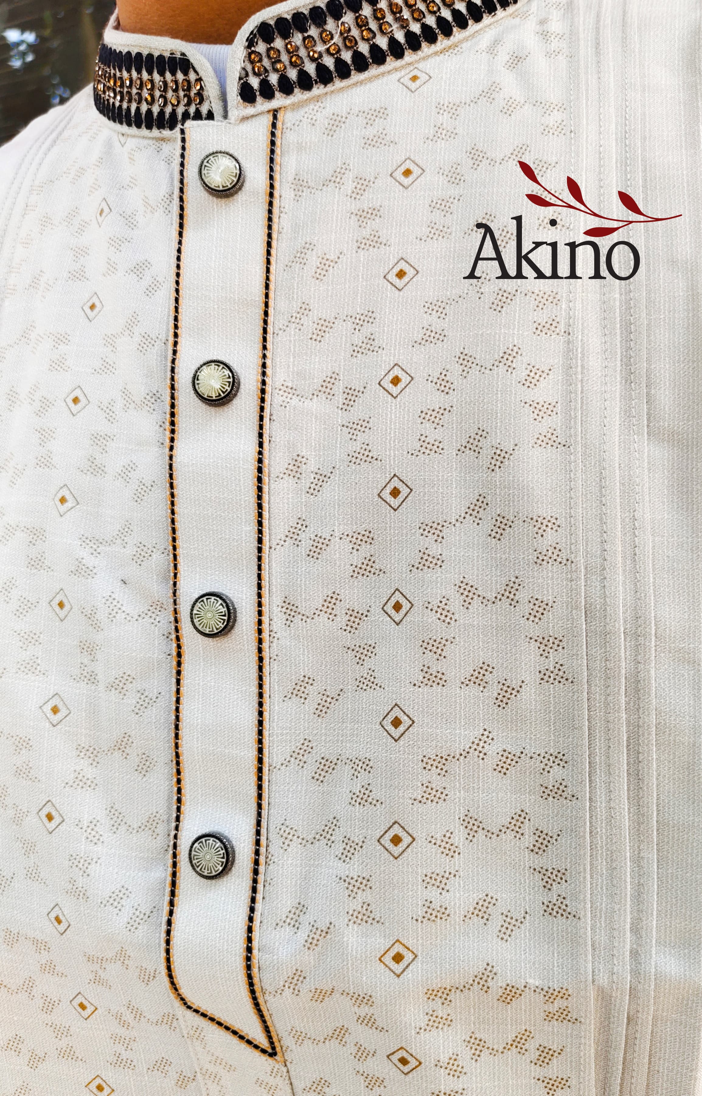 AKINO-SIGNATURE Pakistani Cotton Panjabi — Akino