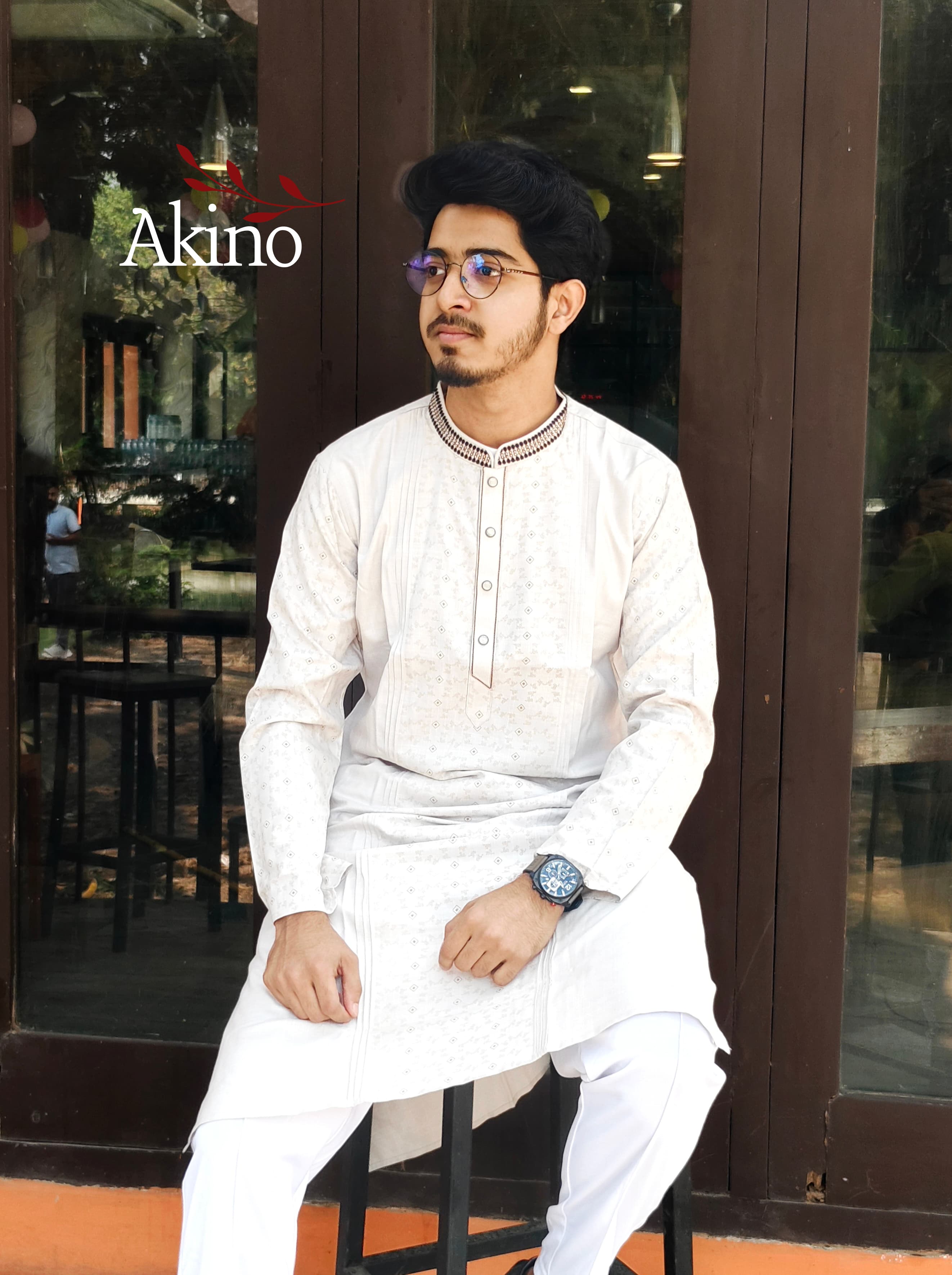 AKINO-SIGNATURE Pakistani Cotton Panjabi — Akino