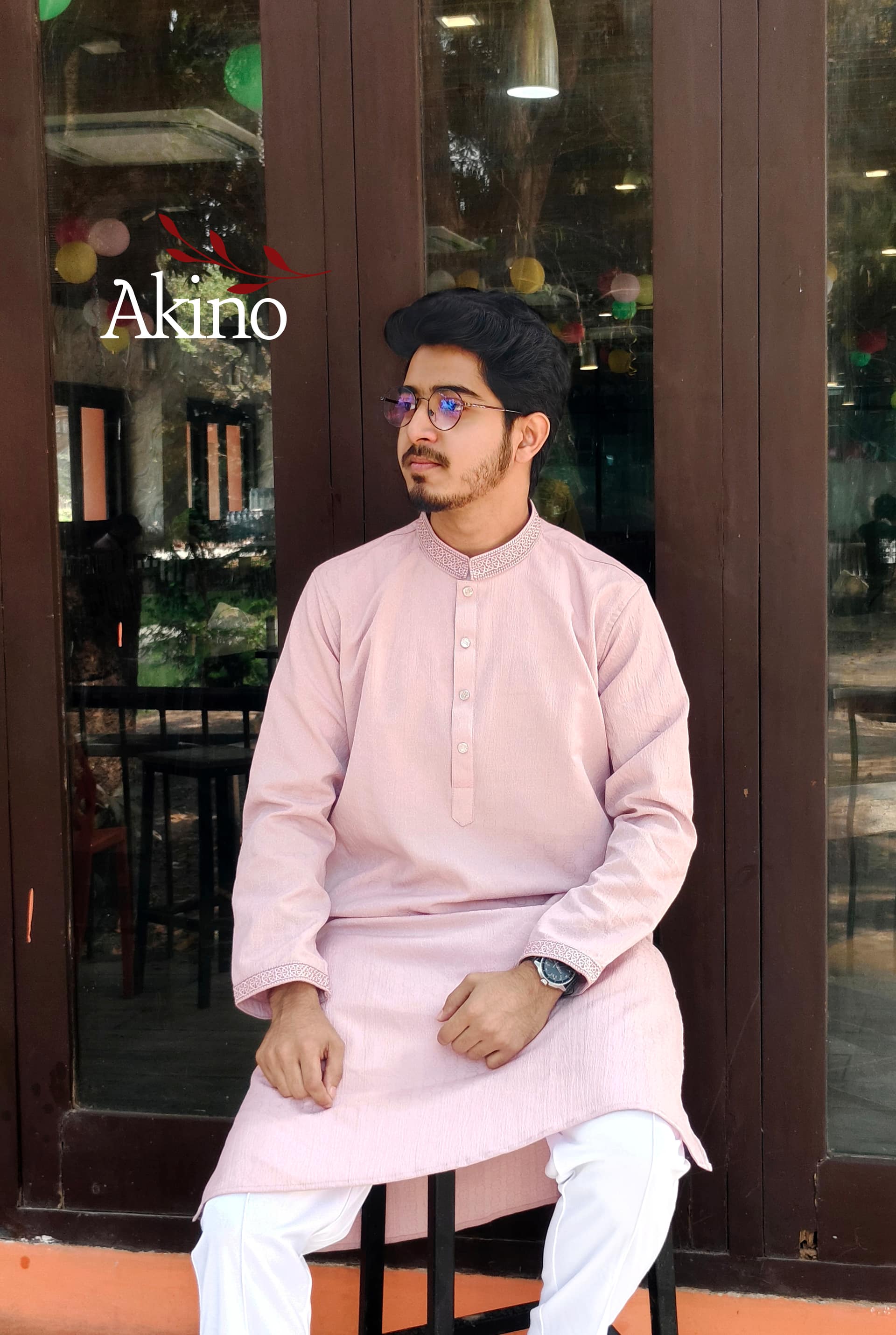 AKINO-SIGNATURE Luxury Katan Panjabi — Premium Panjabi by Akino — main