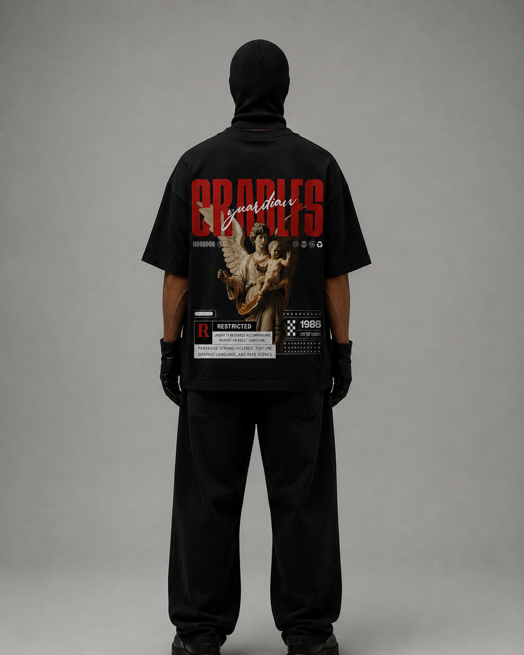 AKINO Cradlifs Oversized Tee
