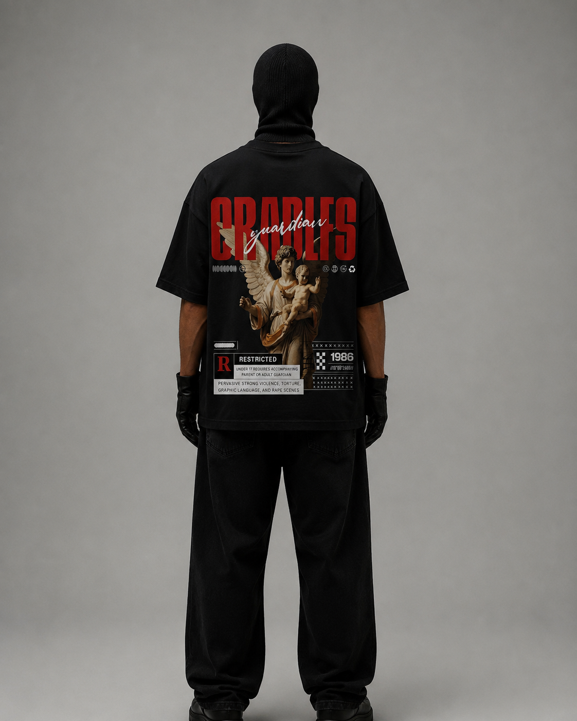 AKINO Cradlifs Oversized Tee