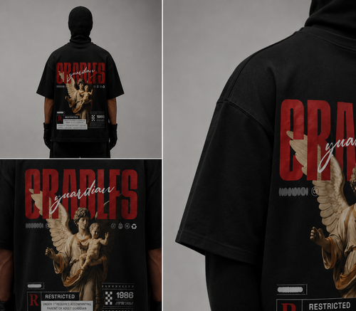 AKINO Cradlifs Oversized Tee