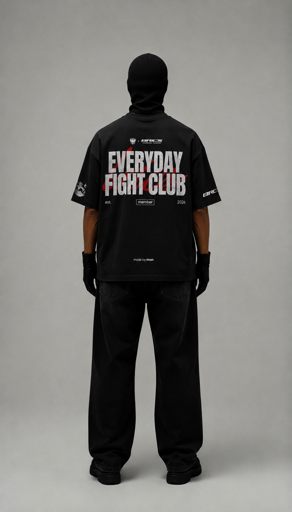 AKINO Fight Club Oversized Tee