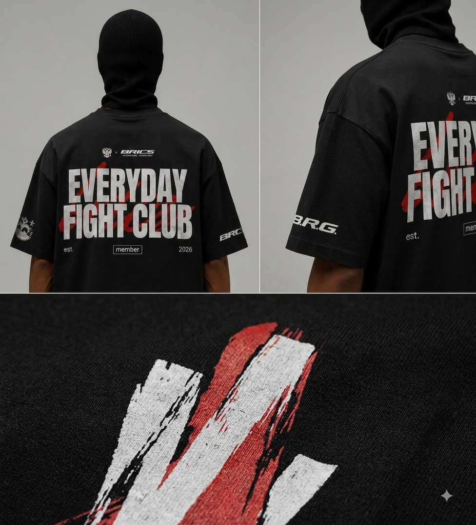 AKINO Fight Club Oversized Tee