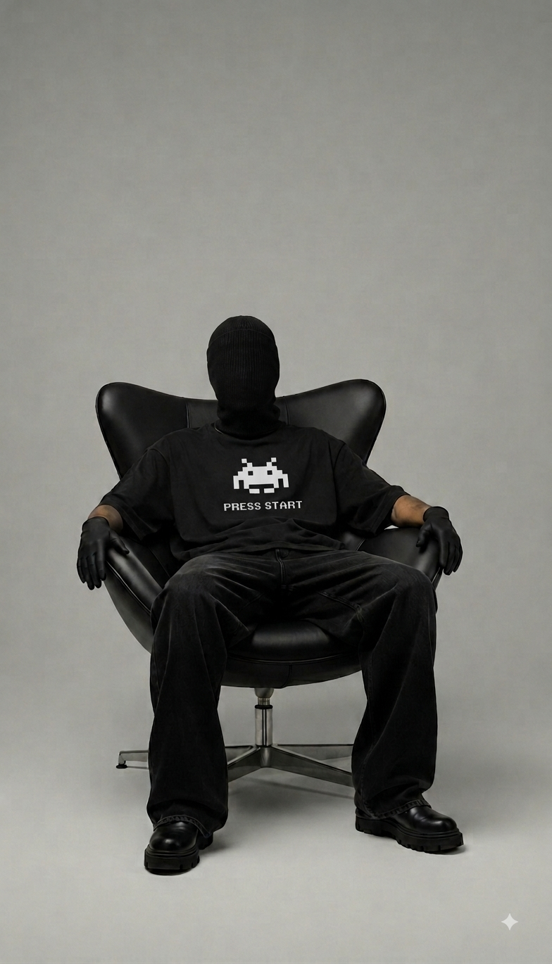 AKINO Game Over Oversized Tee