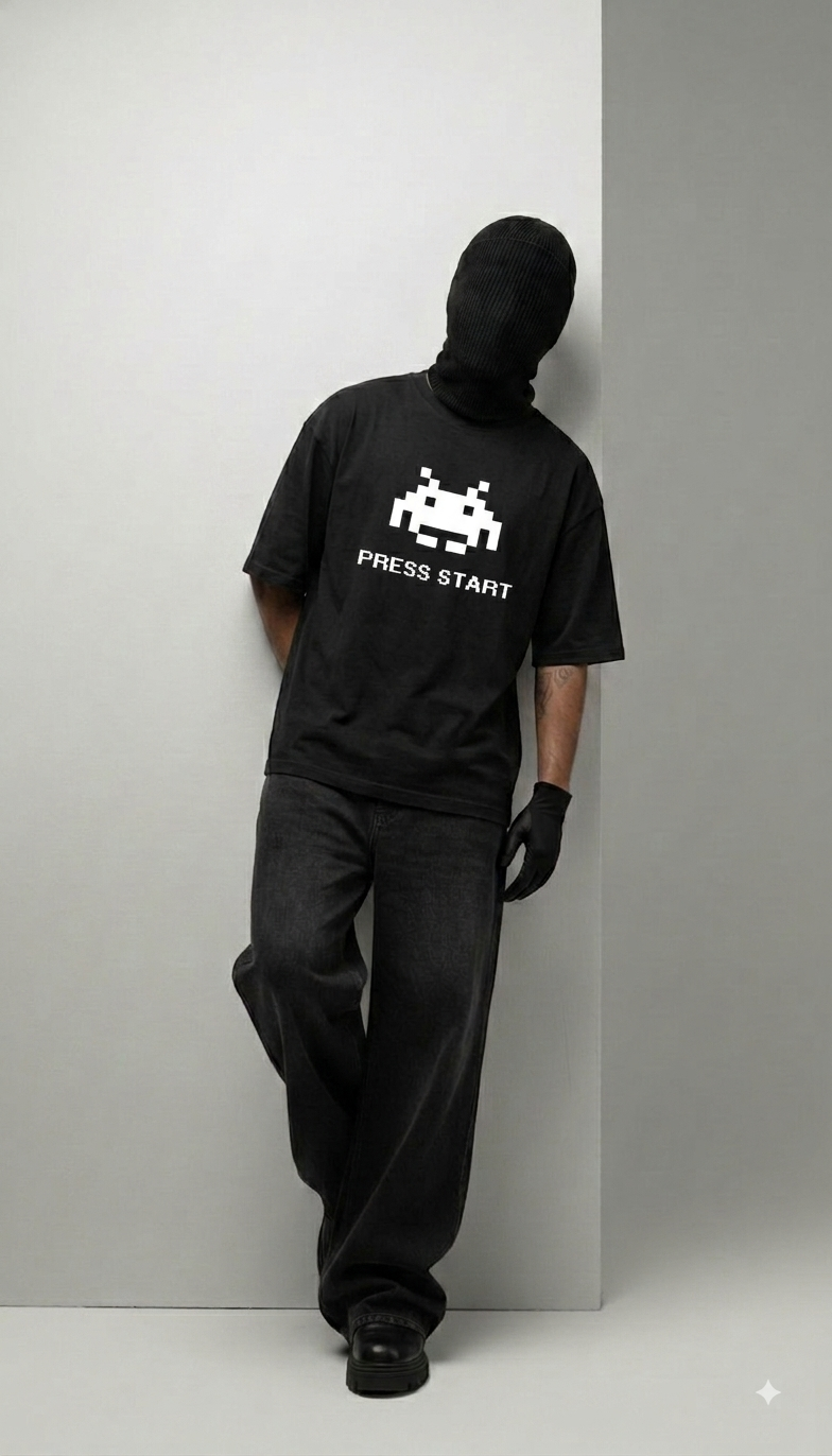 AKINO Game Over Oversized Tee