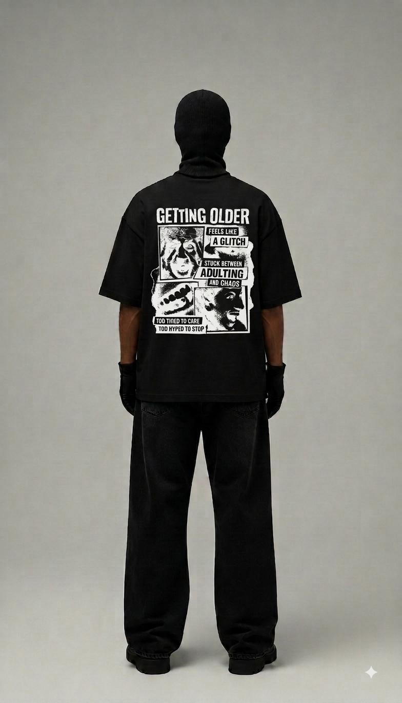 AKINO Getting Older Oversized Tee