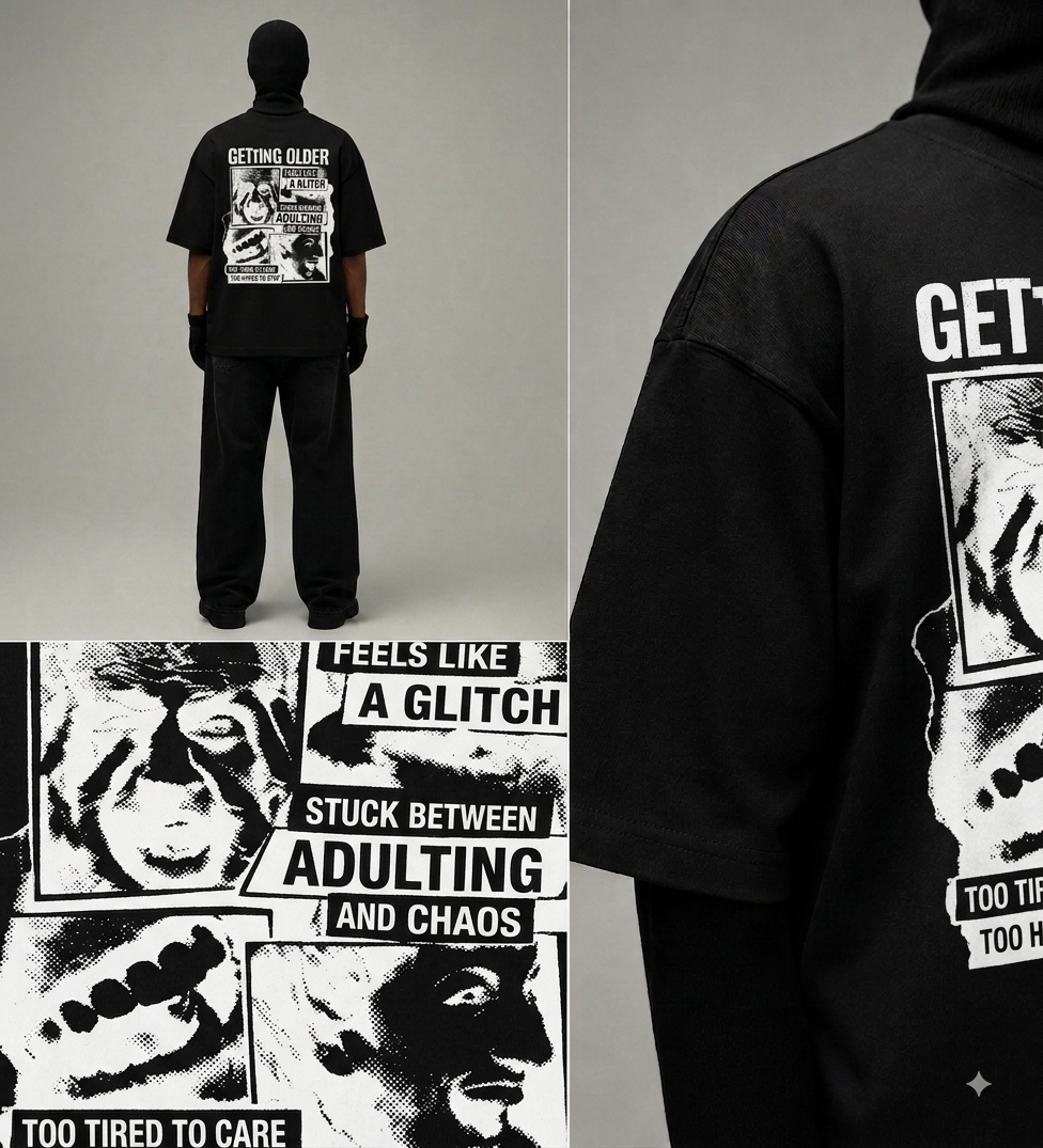 AKINO Getting Older Oversized Tee