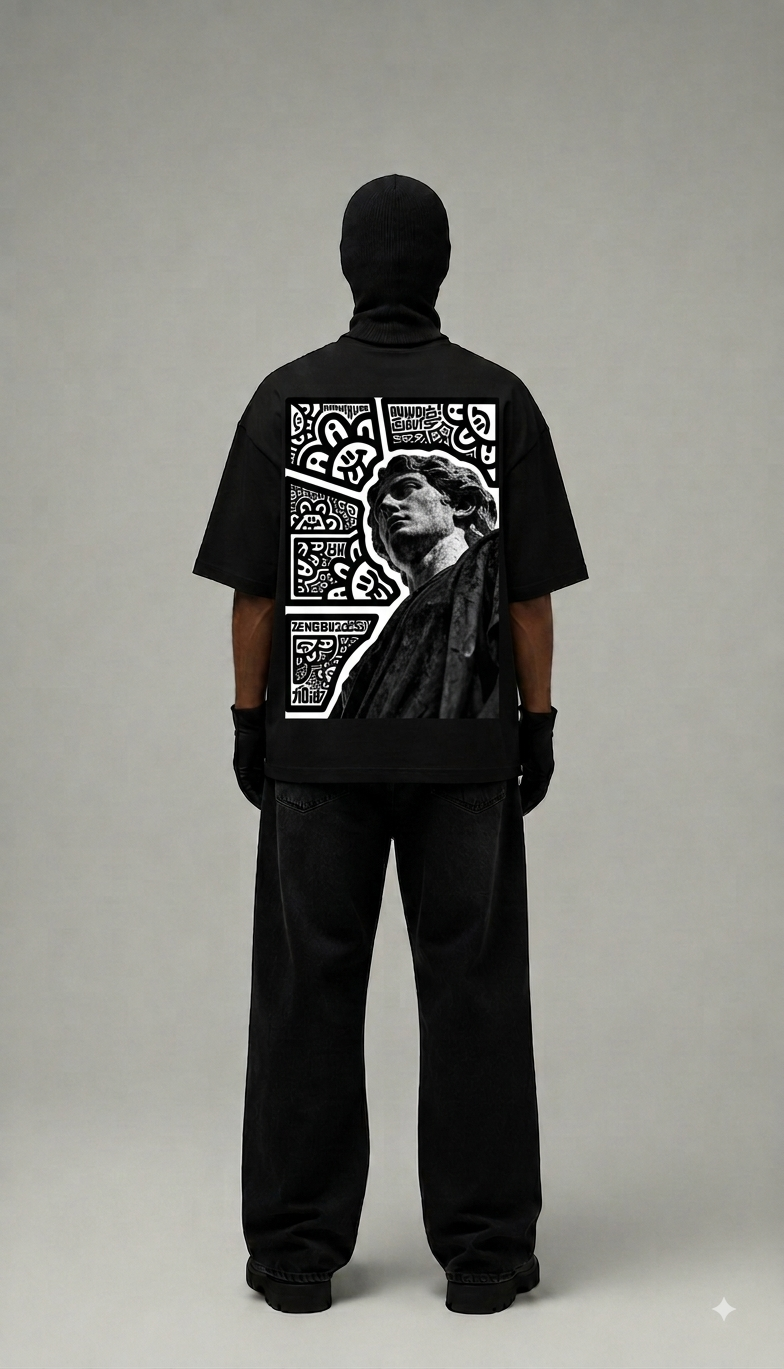 AKINO Grafity Oversized Tee