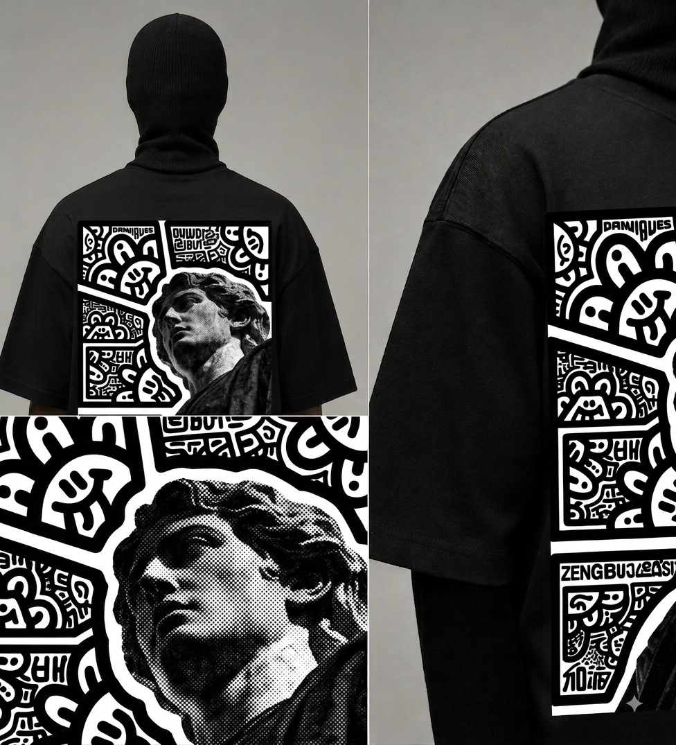 AKINO Grafity Oversized Tee