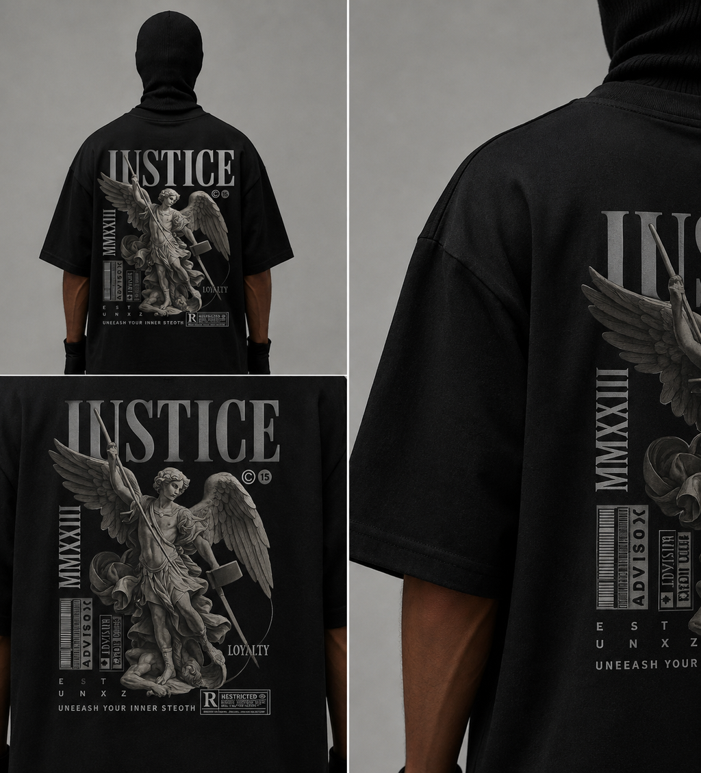 AKINO Justice Oversized Tee